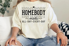 Homebody Mode SVG PNG, Homebody SVG Product Image 2