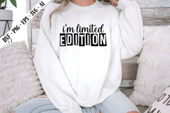 I'm Limited Edition Svg, Motivation Svg Designs Product Image 2