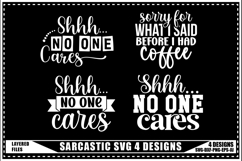 Funny Sarcastic Svg 4 Designs Product Image 1