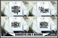 Funny Sarcastic Svg 4 Designs Product Image 1