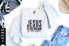 Jesus is the Reason for the Season Svg, Christian Svg Product Image 1