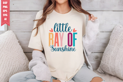 Little Ray of Sunshine Svg, Motivation Svg Designs Product Image 1