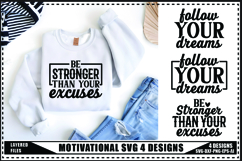 Motivation Svg 4 Designs, Self Love Motivation Svg Product Image 1
