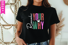Remember Your Why Svg, Motivation Svg Designs Product Image 1