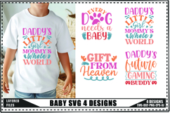 Funny Baby Svg, Newborn Svg, Cute Baby Saying Svg Product Image 1