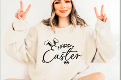 Happy Easter Svg Cut Files Creative Art Product Image 1
