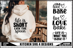 Kitchen Svg 4 Designs, Cooking Svg Designs Product Image 1