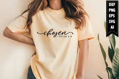 Chosen Svg, Motivation Svg Designs Product Image 1