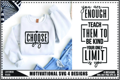 Motivation SVG 4 Designs, Self Love Motivation Svg Product Image 1