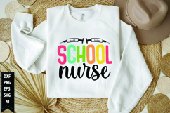 School Nurse Svg, Teacher Shirt Svg, Teach Svg Product Image 1