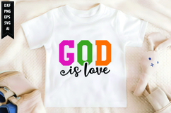 God is Love Svg, Motivation Svg Designs Product Image 1