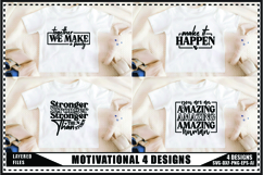 Motivation Svg 4 Designs, Self Love Motivation Product Image 1