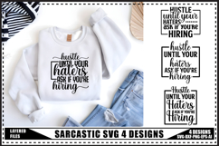 Sarcastic Svg 4 Designs, Funny Sarcasm Svg Product Image 1