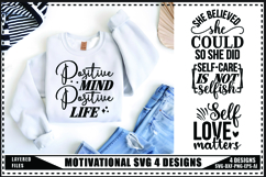 Motivation Svg 4 Designs, Self Love Motivation Svg Product Image 1