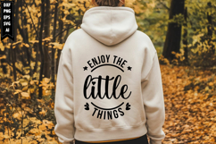 enjoy the little things Svg, Motivation Svg Designs Product Image 1