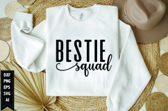 bestie squad Svg, Best Friend Svg Design Product Image 1