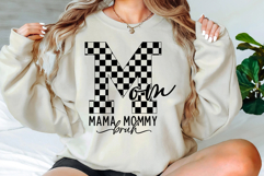 Mama Mommy Mom Bruh Svg Cut Files Creative Art Product Image 2