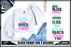 Black Friday Svg 4 Designs, Black Friday Shopping Svg Product Image 1