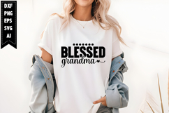 Blessed Grandma Svg, Grandma Svg Designs Product Image 1