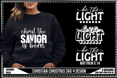 Christian Christmas Svg 4 Designs Product Image 1