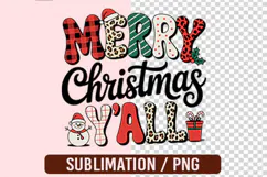 Merry Christmas Sublimation Product Image 1