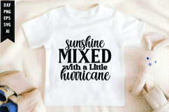 Sunshine Mixed with a Little Hurricane Svg Product Image 1