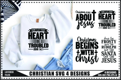 Christian SVG 4 Designs, Religious Svg, Jesus God Svg Product Image 1