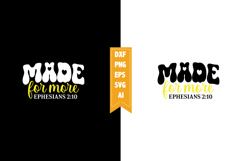 Made for More Svg, Motivation Svg Designs Product Image 1