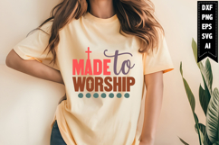 Made to Worship Svg Product Image 1