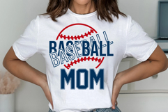 Baseball Mom SVG, Baseball Sports Mom SVG Product Image 2