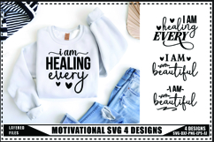 Motivation Svg 4 Designs, Self Love Motivation Svg Product Image 1