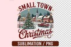 Small Town Christmas PNG Designs Product Image 1