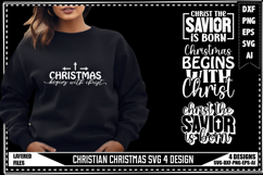 Christian Christmas Svg 4 Designs Product Image 1