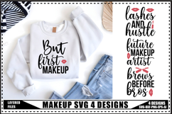 Makeup Svg 4 Designs, Cosmetic Bag Svg Product Image 1