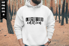 Limited Edition Svg, Motivation Svg Designs Product Image 1