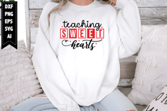 Teaching Sweethearts Svg, Valentine Shirt Designs Product Image 1