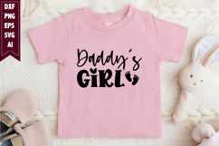 Daddy's Girl Svg, Baby Svg Designs Product Image 1