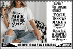 Motivation Svg 4 Designs, Self Love Motivational Svg Designs Product Image 1