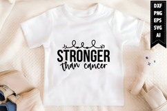 Stronger Than Cancer Svg Designs Product Image 1