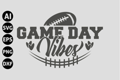 Football Svg Bundle, Football Mom Svg, Game Day Svg Product Image 6