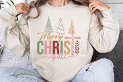 Merry Christmas Y&#039;all SVG PNG Product Image 2