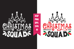 Christmas Squad Svg, Christmas Svg, Xmas Svg Product Image 1