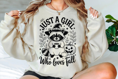 Just A Girl Who Loves Fall Svg Designs Product Image 2