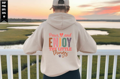 Paws and Enjoy the Little Things Svg, Mom Life Svg Designs Product Image 1