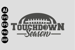 Touchdown Season Svg, Game Day Svg, Football Svg Product Image 1