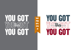 You Got This Why Svg, Motivation Svg Designs Product Image 1