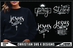 Christian SVG 4 Designs, Religious Svg, Jesus God Svg Product Image 1