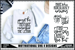 Motivation Svg 4 Designs, Self Love Motivation Svg Product Image 1
