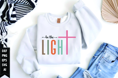 Be the Light Svg, Christian Svg, Jesus God Svg Product Image 1