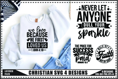 Christian SVG 4 Designs, Religious Svg, Jesus God Svg Product Image 1